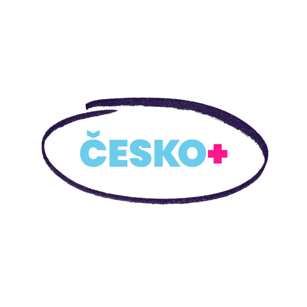 Logo cesko.plus – platforma pro modernizaci Česka